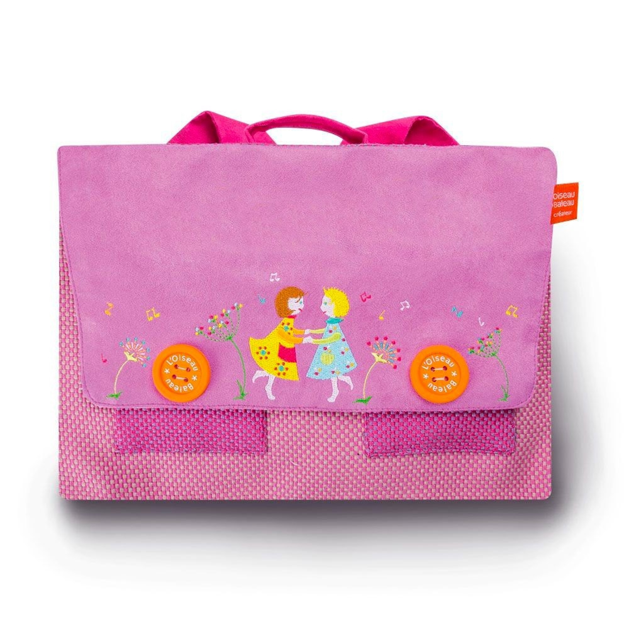 L Oiseau Bateau Cartable Enfant Farandole Personnalisable Made In Bebe