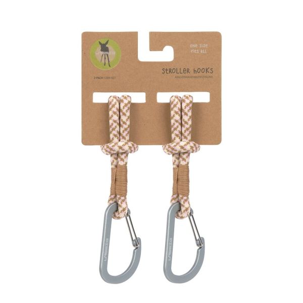 Lot de 2 attaches poussette pour sac à langer