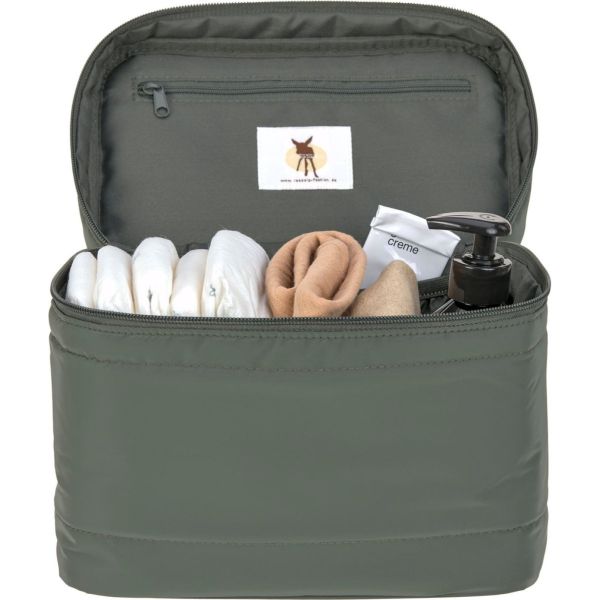 Trousse de toilette bébé - olive