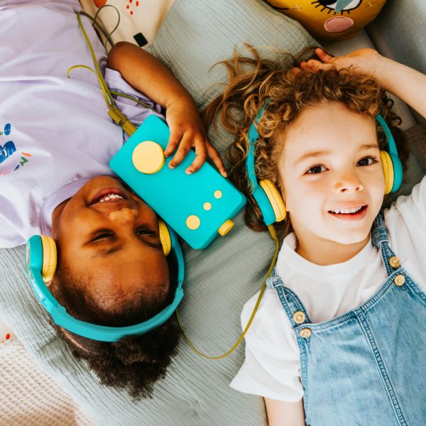 Casque audio enfant Vert
