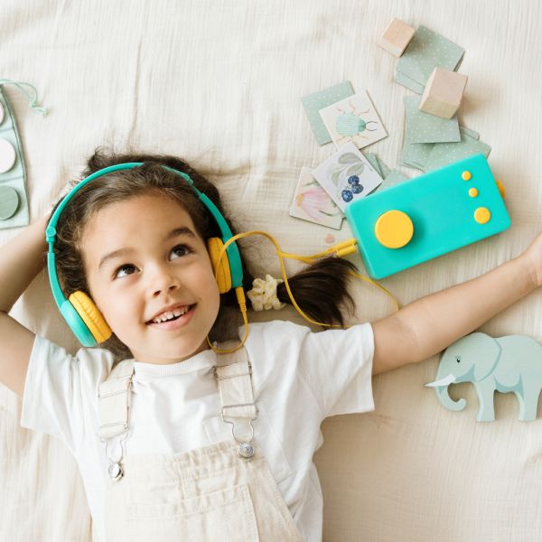 Casque audio enfant Vert