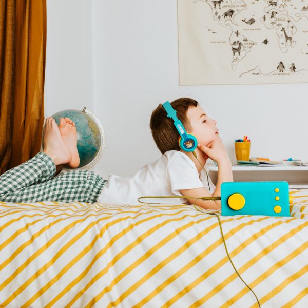 Casque audio enfant Vert