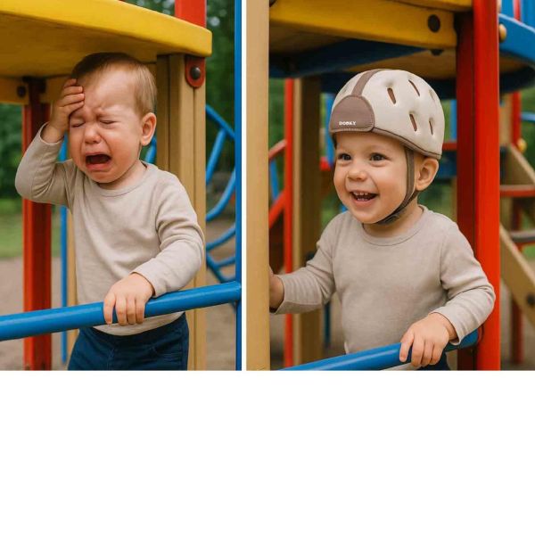 Casque de sécurité pour enfant nude