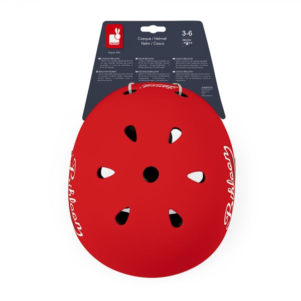 Casque vélo enfant Bikloon rouge