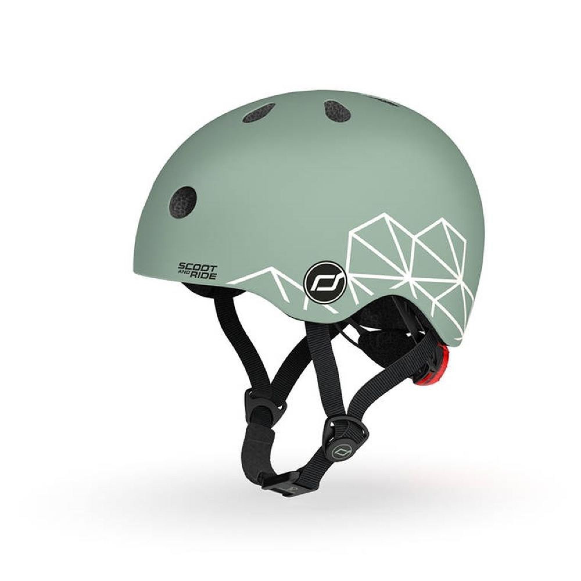 Casque pour enfant taille XS lifestyle lignes vertes - Made in Bébé