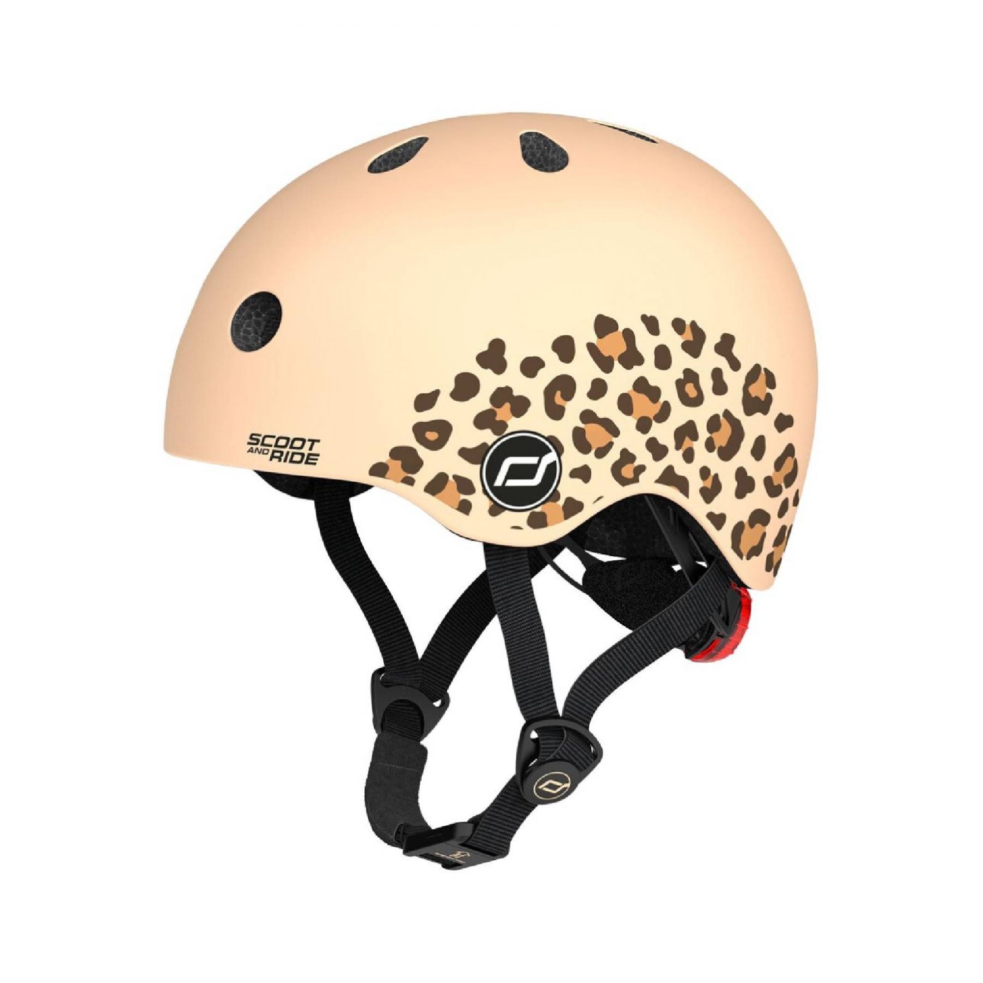 Casque pour enfant taille XS lifestyle leopard - Made in Bébé