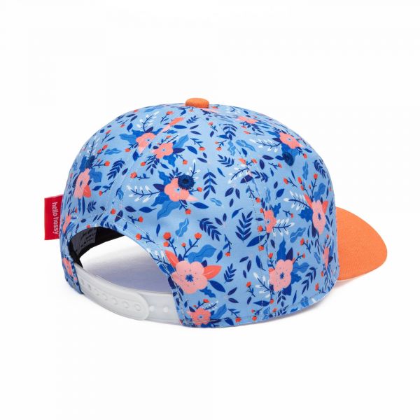 Casquette enfant 2-5 ans champêtre violet/rose