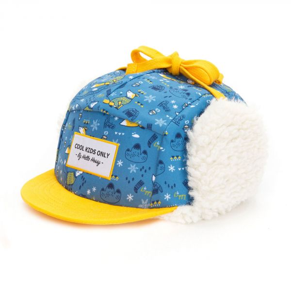 Casquette enfant moumoute Fox 3-6 ans