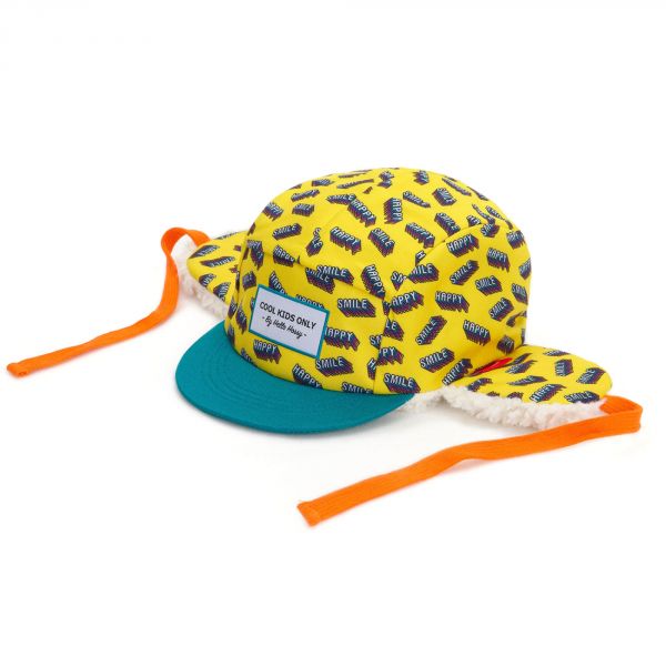 Casquette enfant moumoute Happy 3-6 ans