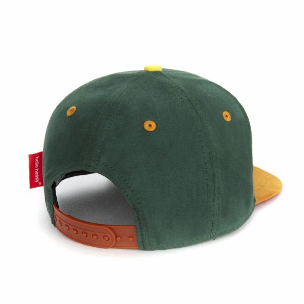 Casquette enfant Suede Dark Green 2-5 ans