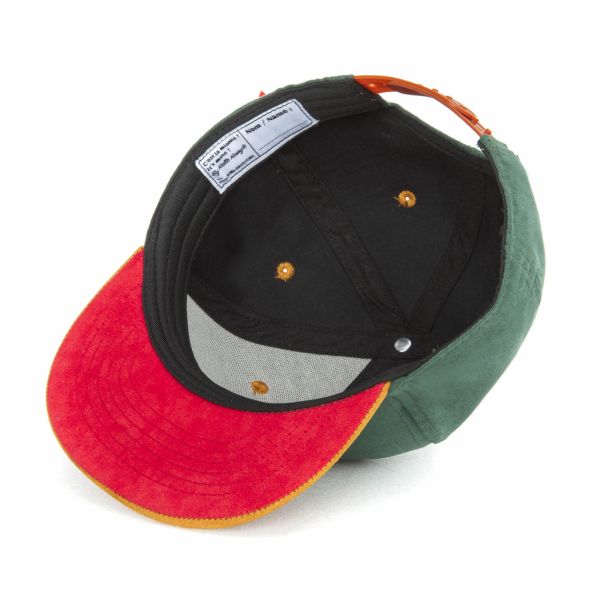 Casquette enfant Suede Dark Green 2-5 ans