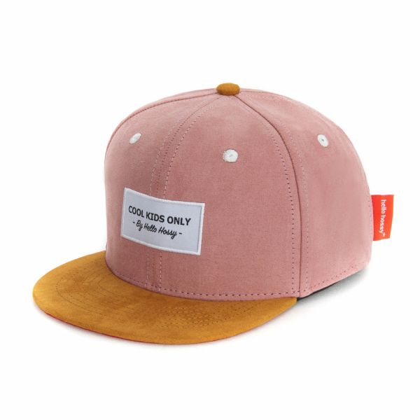 Casquette enfant Suede Old Pink 2-5 ans