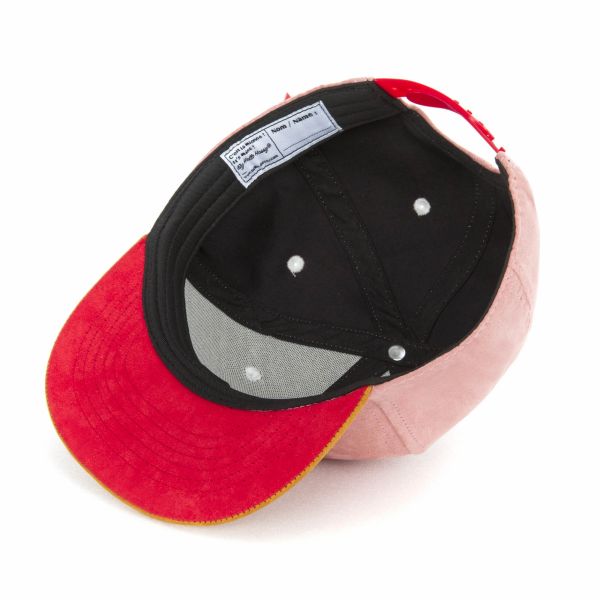 Casquette enfant Suede Old Pink 2-5 ans