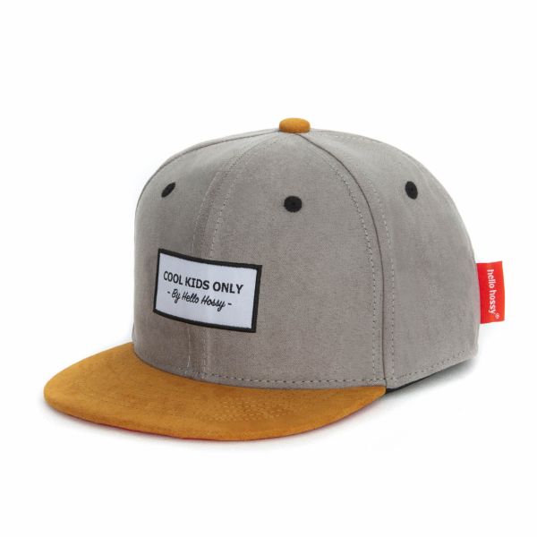 Casquette enfant Suede Street Grey 2-5 ans