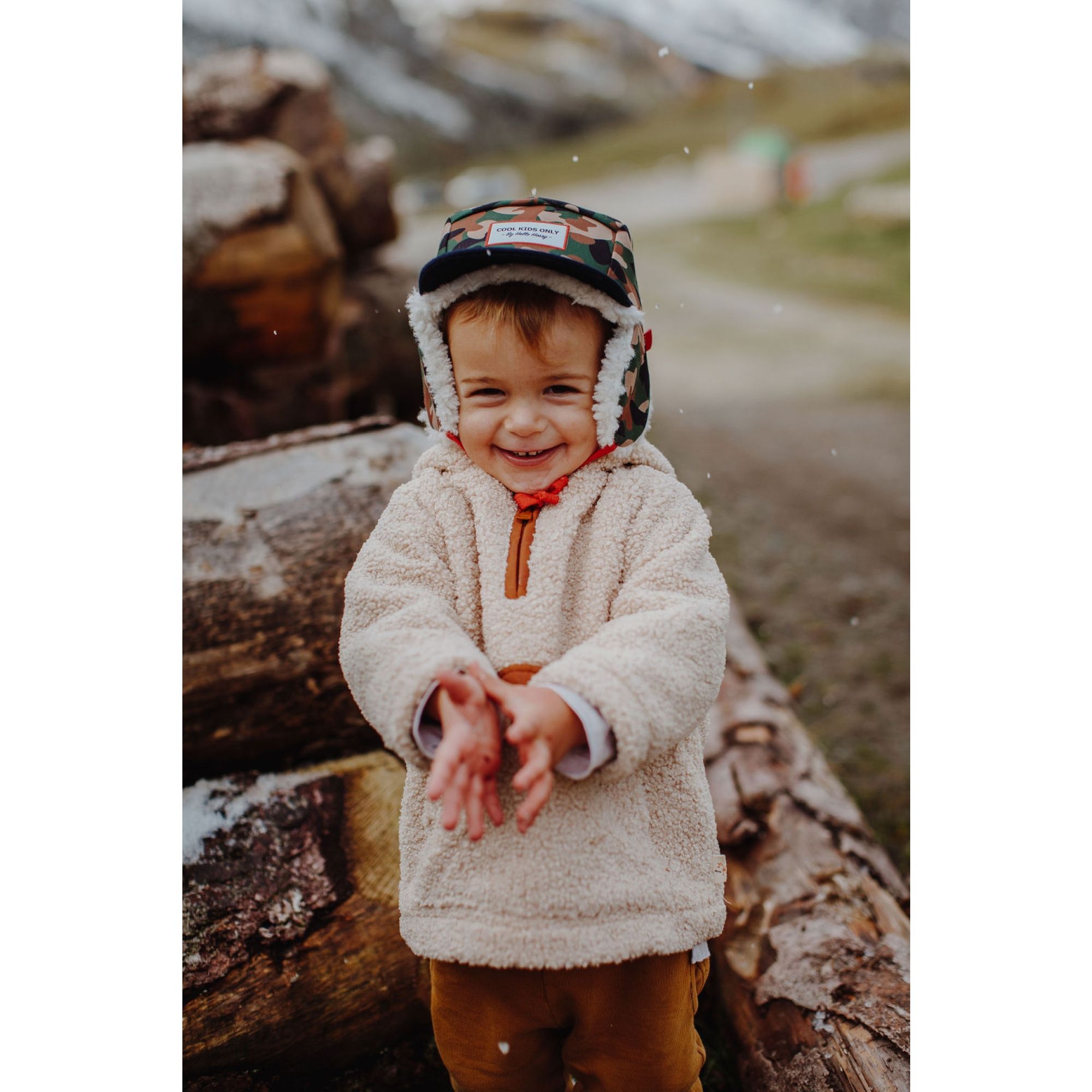 Chapeau d'hiver pour bébé, 4 couleurs, bonnet pour bébé, garçon et fille,  bonnet pilote, avec cache-oreilles