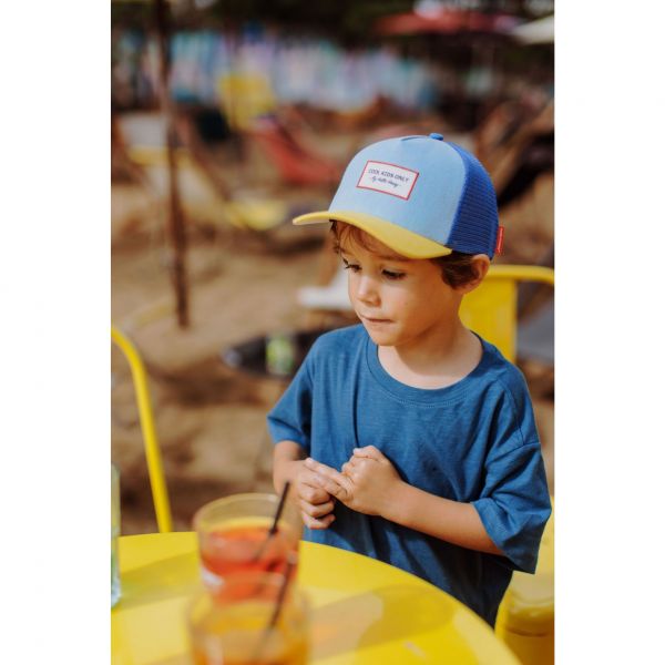 Casquette bébé 9-18 mois Mini Blue Lemon