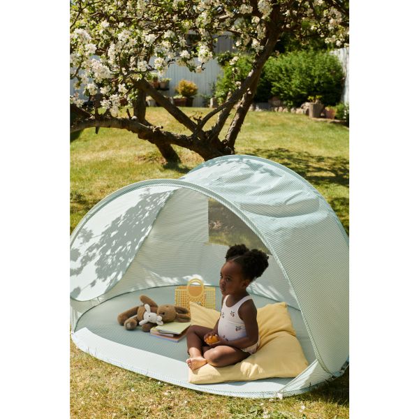 Tente de plage bébé pop-up anti UV Cassie Peppermint crème de la crème