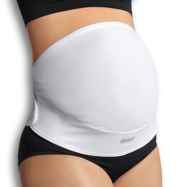 Ceinture ventrale grossesse blanc taille L/XL