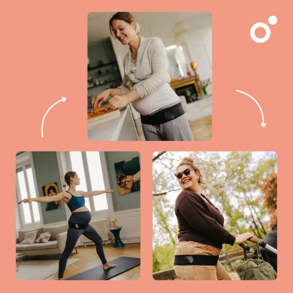 Ceinture de maintien grossesse et post-partum Mom'n Belly