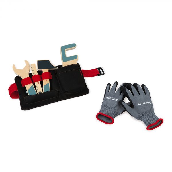 Set de bricolage ceinture, outils & gants Brico'Kids