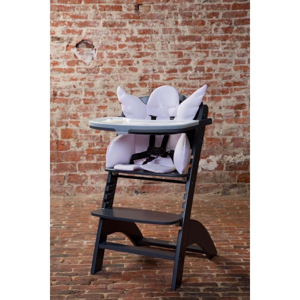 Chaise haute évolutive Lambda 3 Anthracite