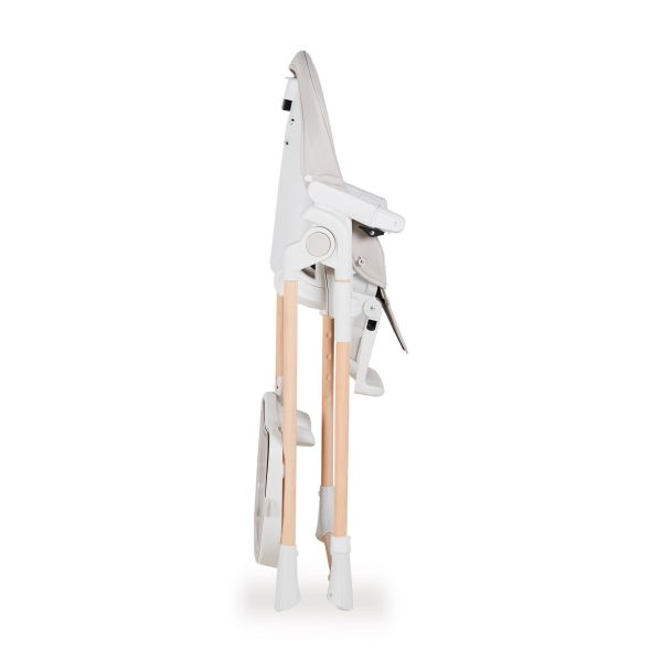 Chaise haute enfant Papum - Blanc / Naturel