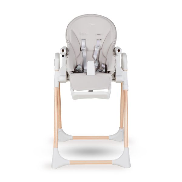 Chaise haute enfant Papum - Blanc / Naturel