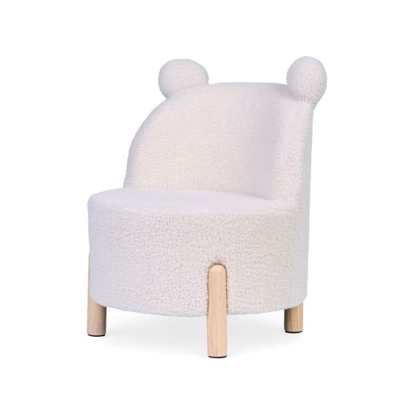 Chaise enfant Teddy Écru