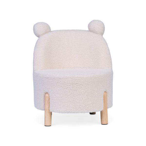 Chaise enfant Teddy Écru