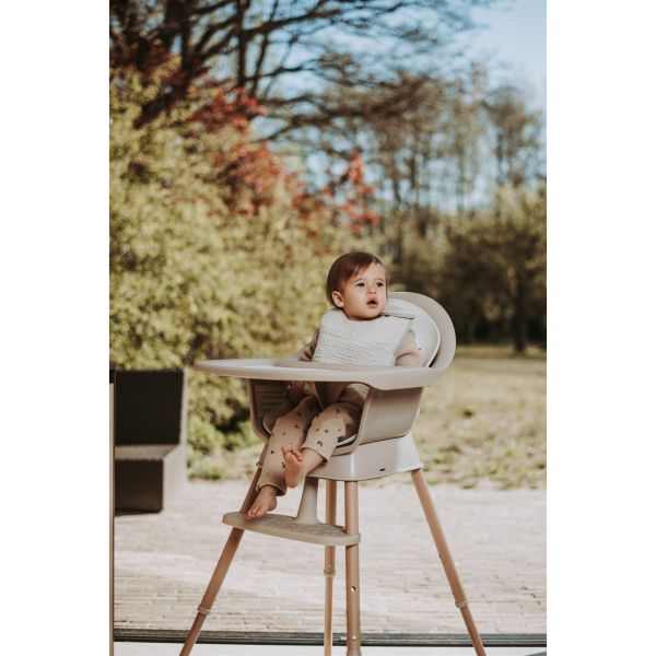 Chaise évolutive bébé Ultimo 3 Luxe - Argile / naturel