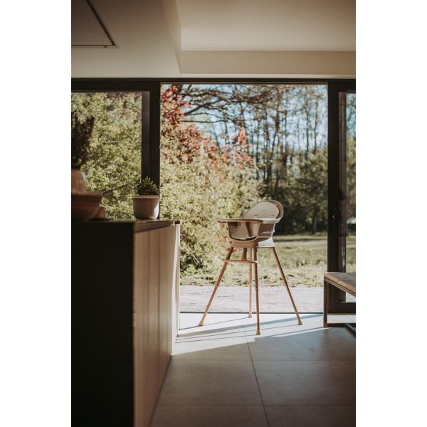 Chaise évolutive bébé Ultimo 3 Luxe - Argile / naturel