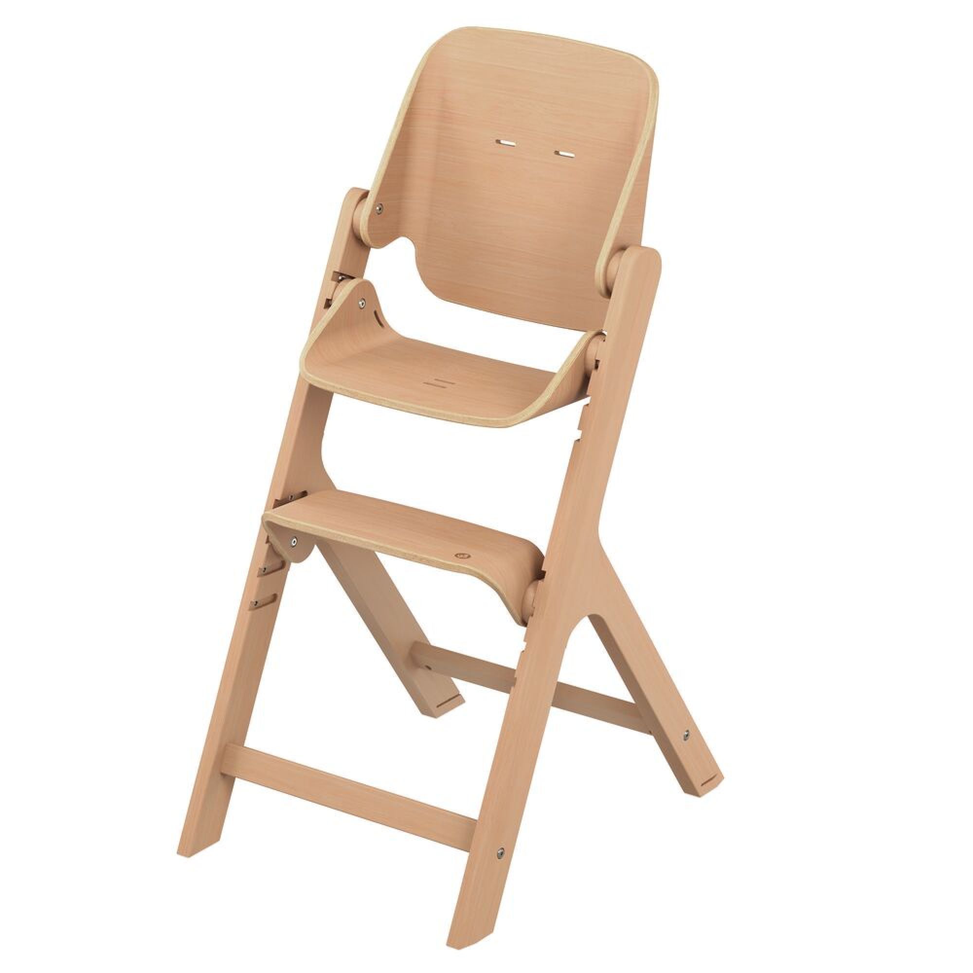 Chaise haute pliante bois naturel - Made in Bébé