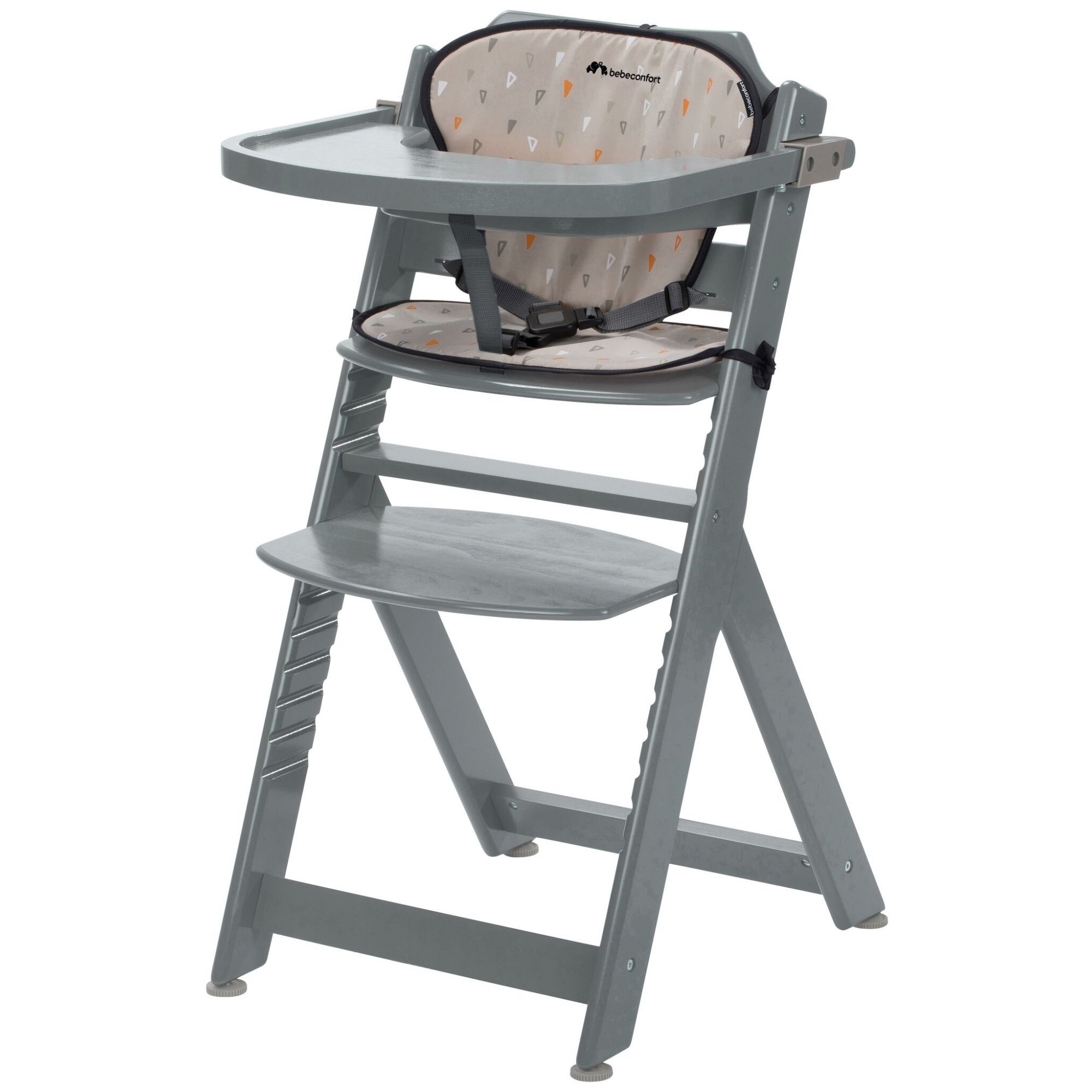 Chaise Haute Evolutive Timba Avec Coussin Warm Grey Made In Bebe Chaise Haute Evolutive Timba Avec Coussin Warm Grey Made In Bebe