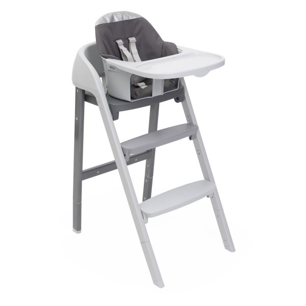 Chaise haute Crescendo Up steel cloud re_lux