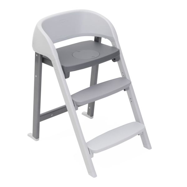 Chaise haute Crescendo Up steel cloud re_lux