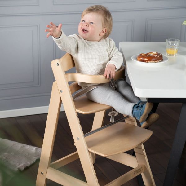 Chaise haute évolutive Sit Up lll bois naturel