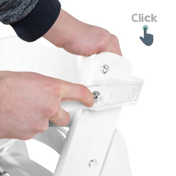Chaise haute évolutive Sit Up Fun bois blanc