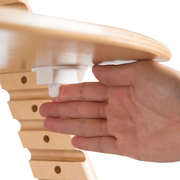 Chaise haute évolutive Sit Up Click bois naturel