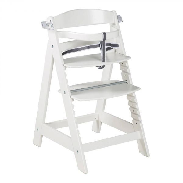 Chaise haute évolutive Sit Up Click & Fun bois blanc