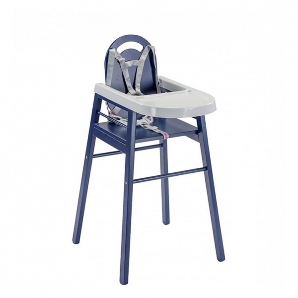 COMBELLE Lili Chaise Laqu/é Gris Clair