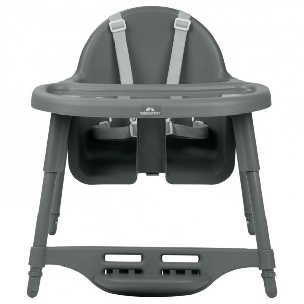 Chaise haute évolutive Meely Dark Grey