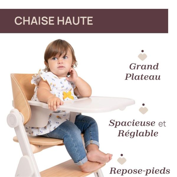 Chaise haute Meraviglia Olive