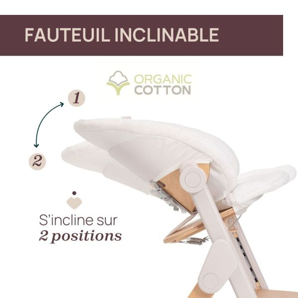 Chaise haute Meraviglia Olive