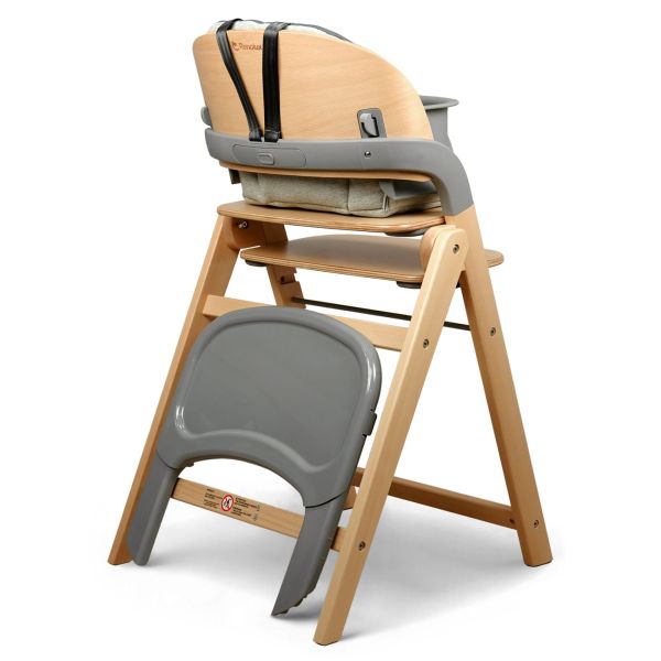 Chaise haute Merdio Natural Graphite