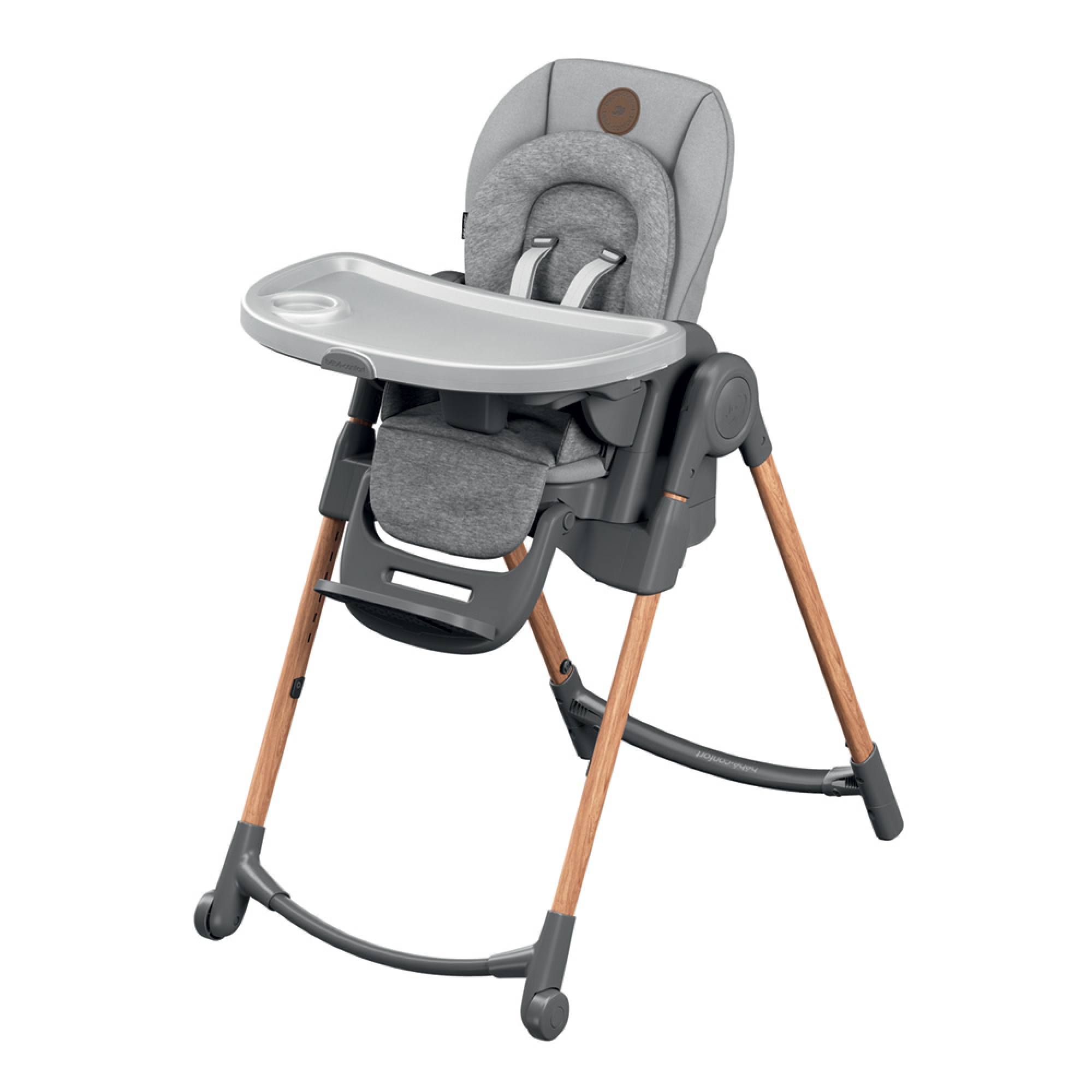 Bébé Confort Chaise Haute Minla  Essential grise  Made In Bébé