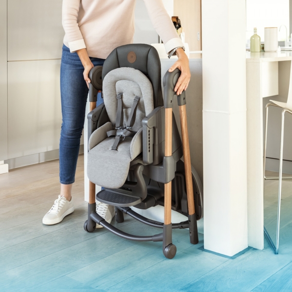 Chaise haute Minla Essential grey