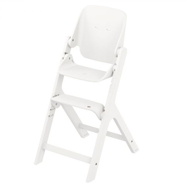 Chaise haute Nesta White avec Kit nouveau-né