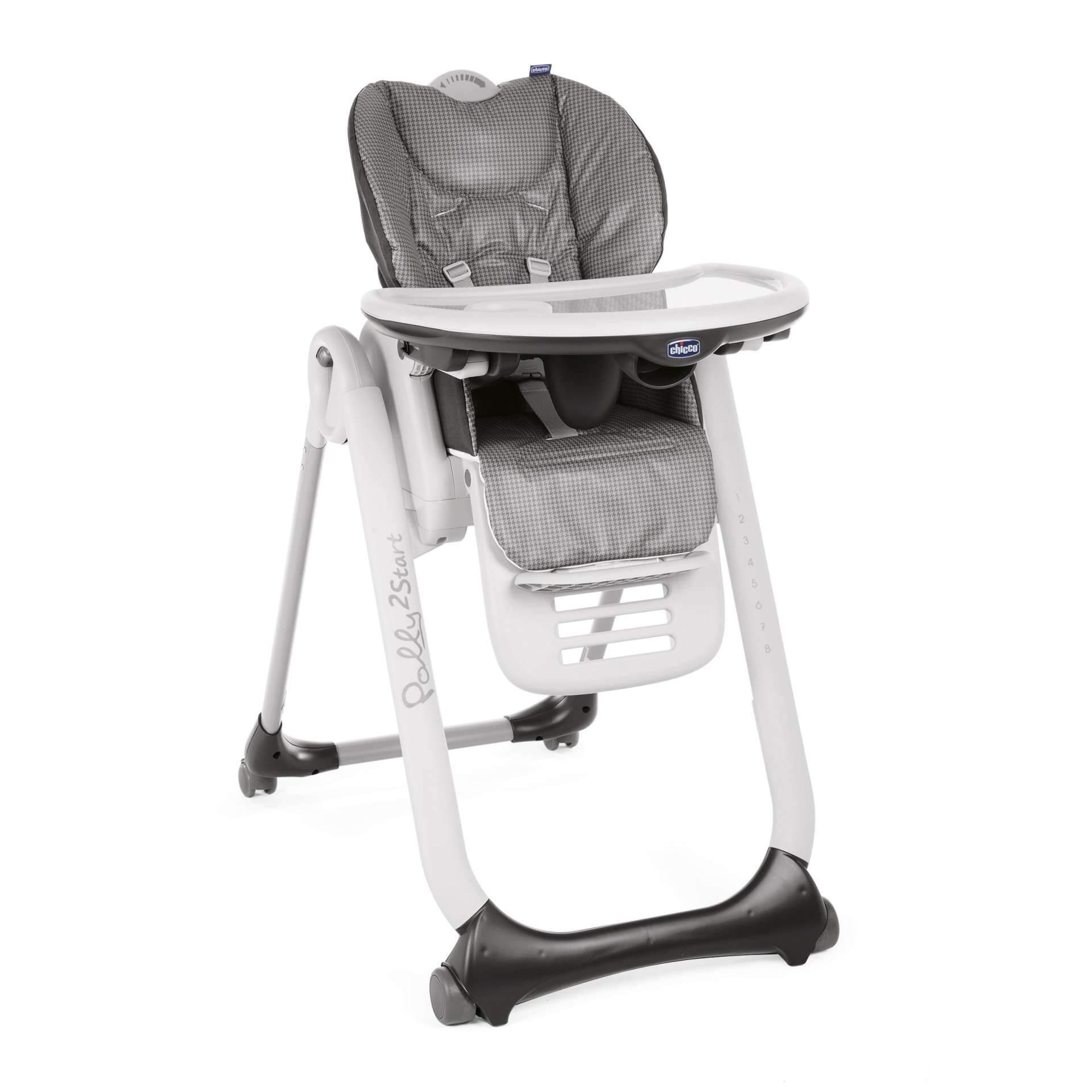 Chicco Chaise Haute Polly 2 Start anthracite - Made In Bébé