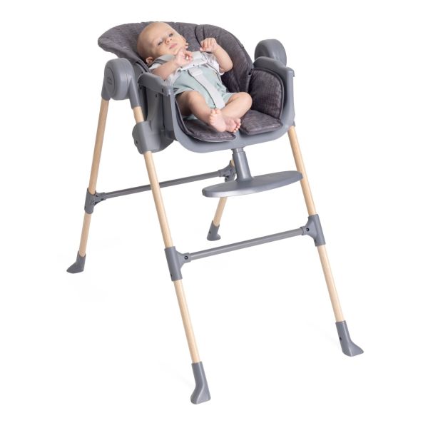 Chaise Haute Polly Essential Coal