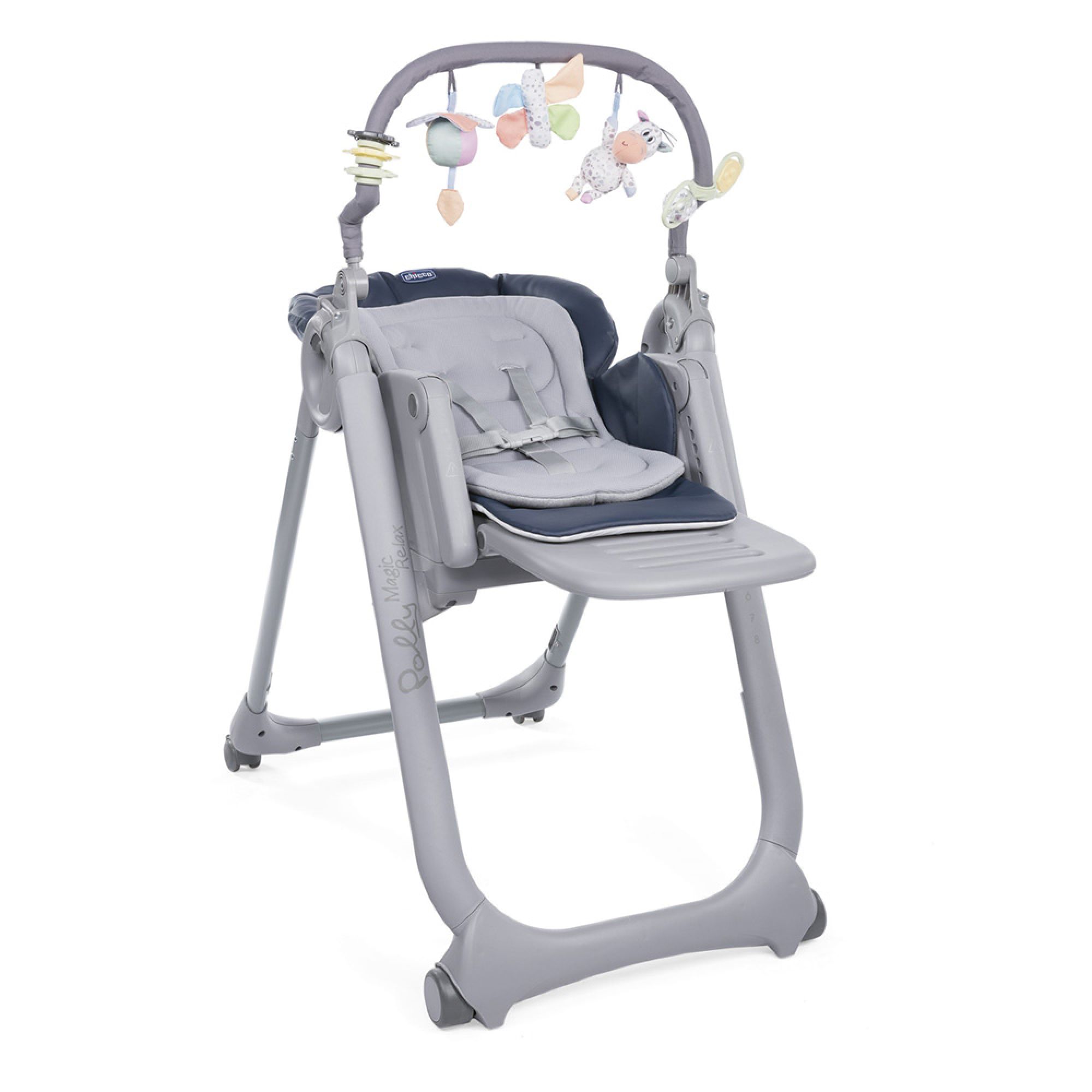 Chicco Chaise Haute Polly Magic Relax India Ink Made In Bebe